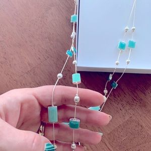 Stitchfix turquoise and blue necklace